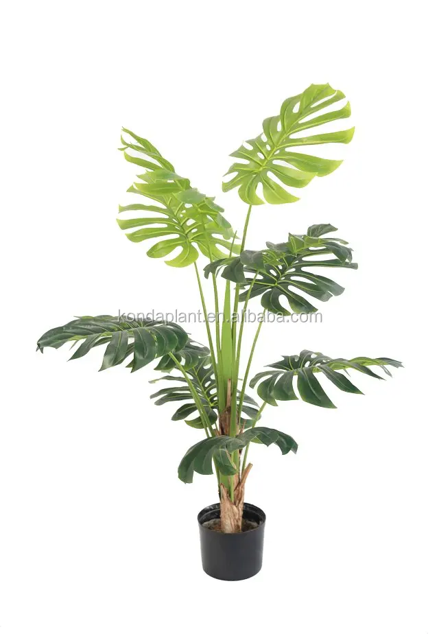 artificial ornamental plants mini artificial plants plastic alocasia bonsai plant
