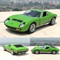 Brand New KT 1 34 Scale Italy Miura P400 Diecast Metal Pull Back Car Model Toy