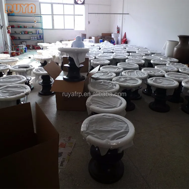 Fibreglass Manual Mold Coffee Table Bar Table Selection Commercial Usage or Home Two Size Living Room Furniture Modern