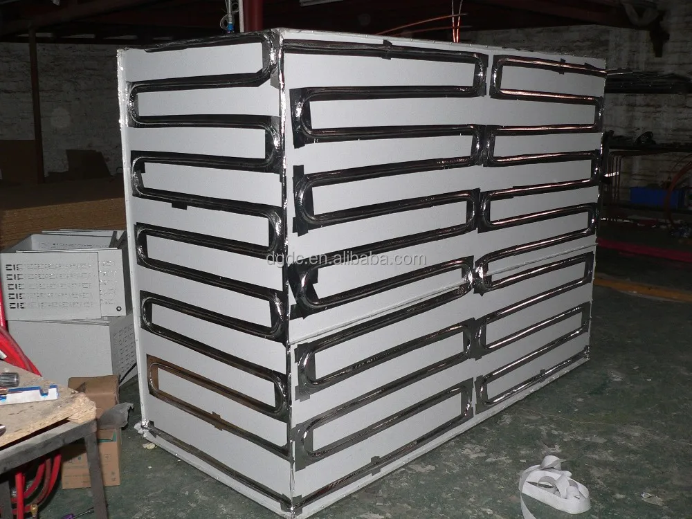 Knock Down Stainless Steel Digital Controller Air Cooling Outdoor Ice Storage Cold Room Trade