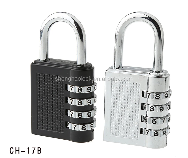 CH-17B Hot Selling 4 digital luggage combination lock
