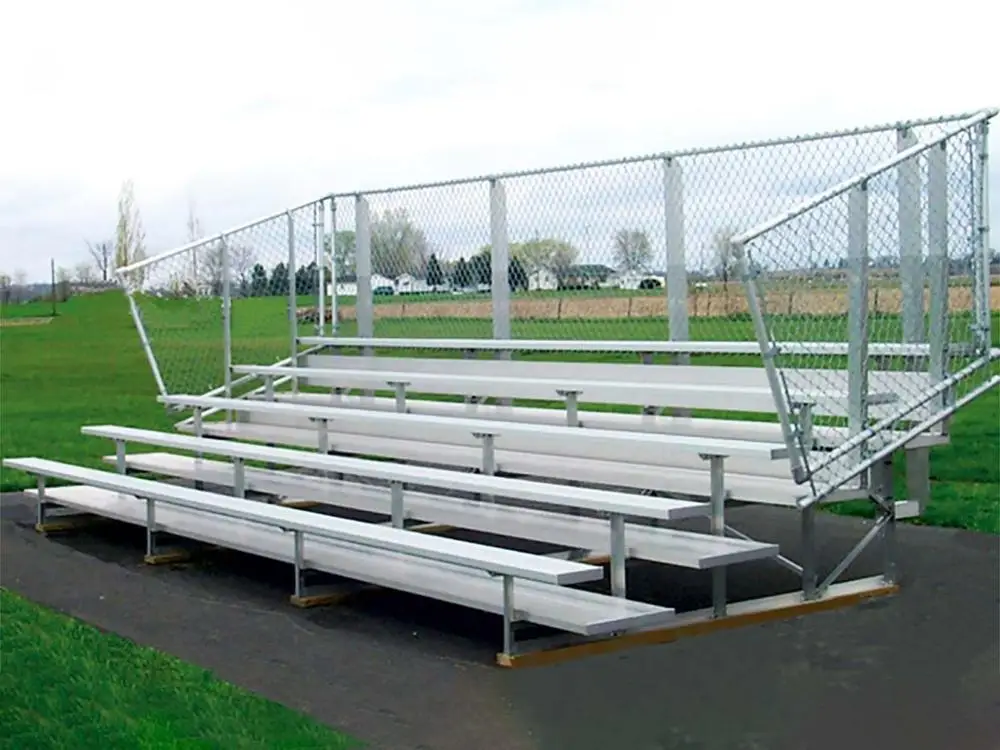 5 Row volleyball bleacher aluminum disassembly bleachers