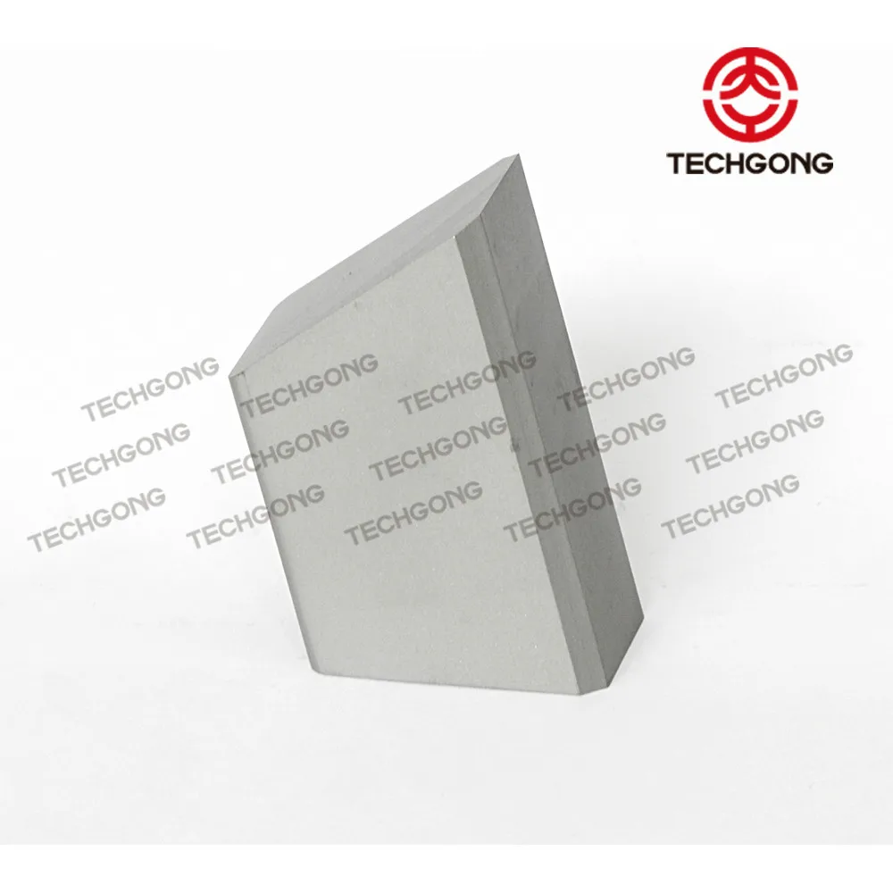 трапецеидальные твердосплавные вставки резцов двухроторной буровой установки