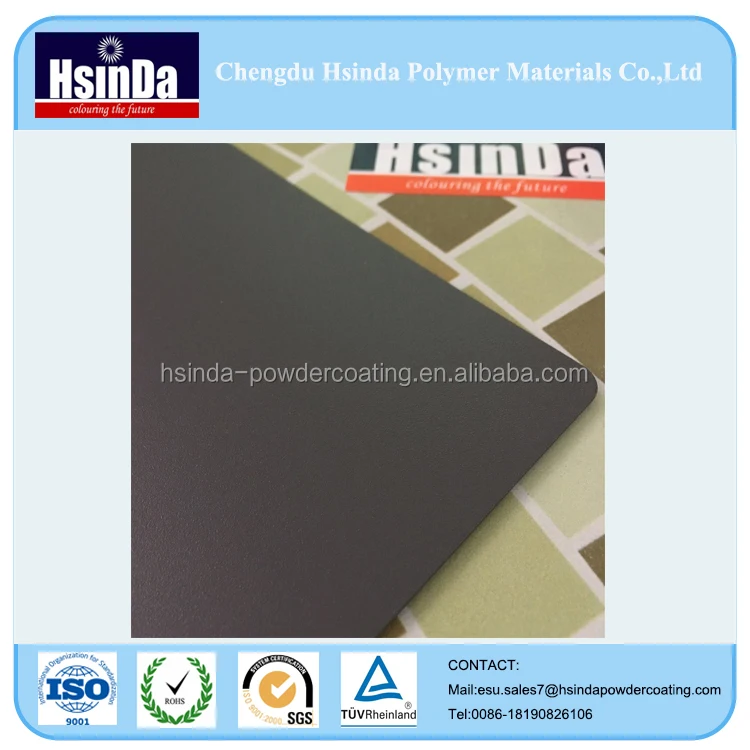 Electrostatic wrinkle texture effect paint powder coating