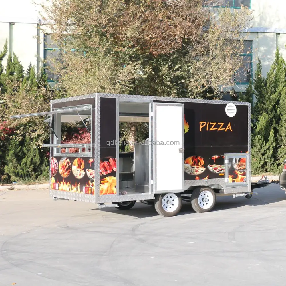 mobile food trailer catering trailer with kitchen accessories