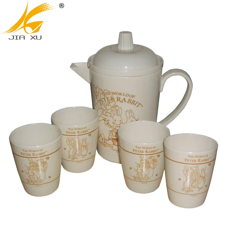 5pcs melamine dinnerware set afternoon tea cup set
