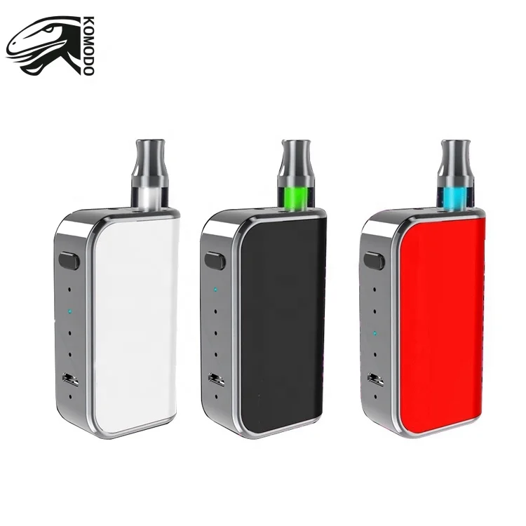 
Competitive Price Ecig Box Mod Kmodo C5 Customized Color and Logo Print Accepted 510 Vape Pen Cartridge 