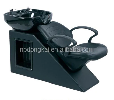 Salon Shampoo Bed / Salon Shampoo Chair Shampoo Bowl Bed Salon Furniture Hair Washing Ceramic Basin Wood/metal 1pc/2ctns