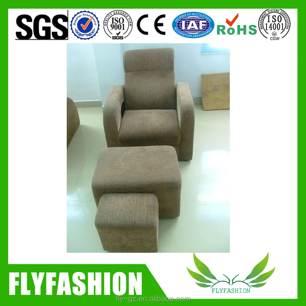 Guangzhou factory supply black Pedicure Spa chair Footbath sofa for sale OF-72
