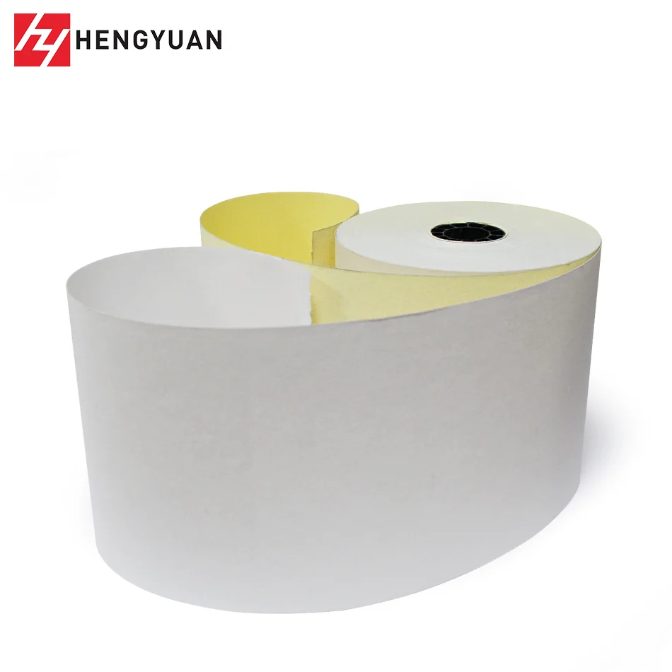 China Supplier 2 Ply and 3 Ply color cashier carbonless  paper