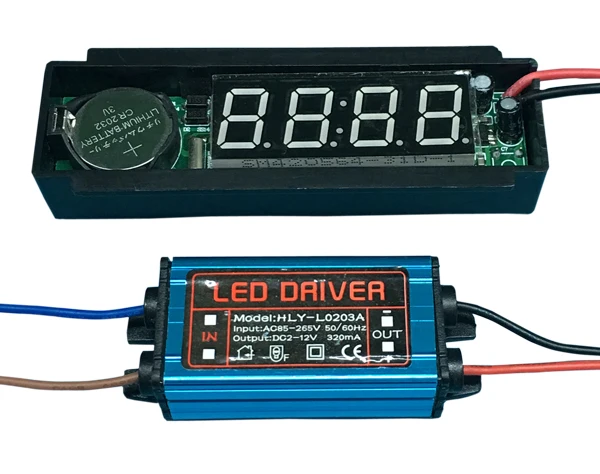 Time Display for bathroom Mirror AC100-250V