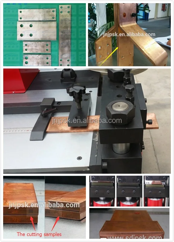Three in One Copper Busbar Machines for Automatic Busbar Bending