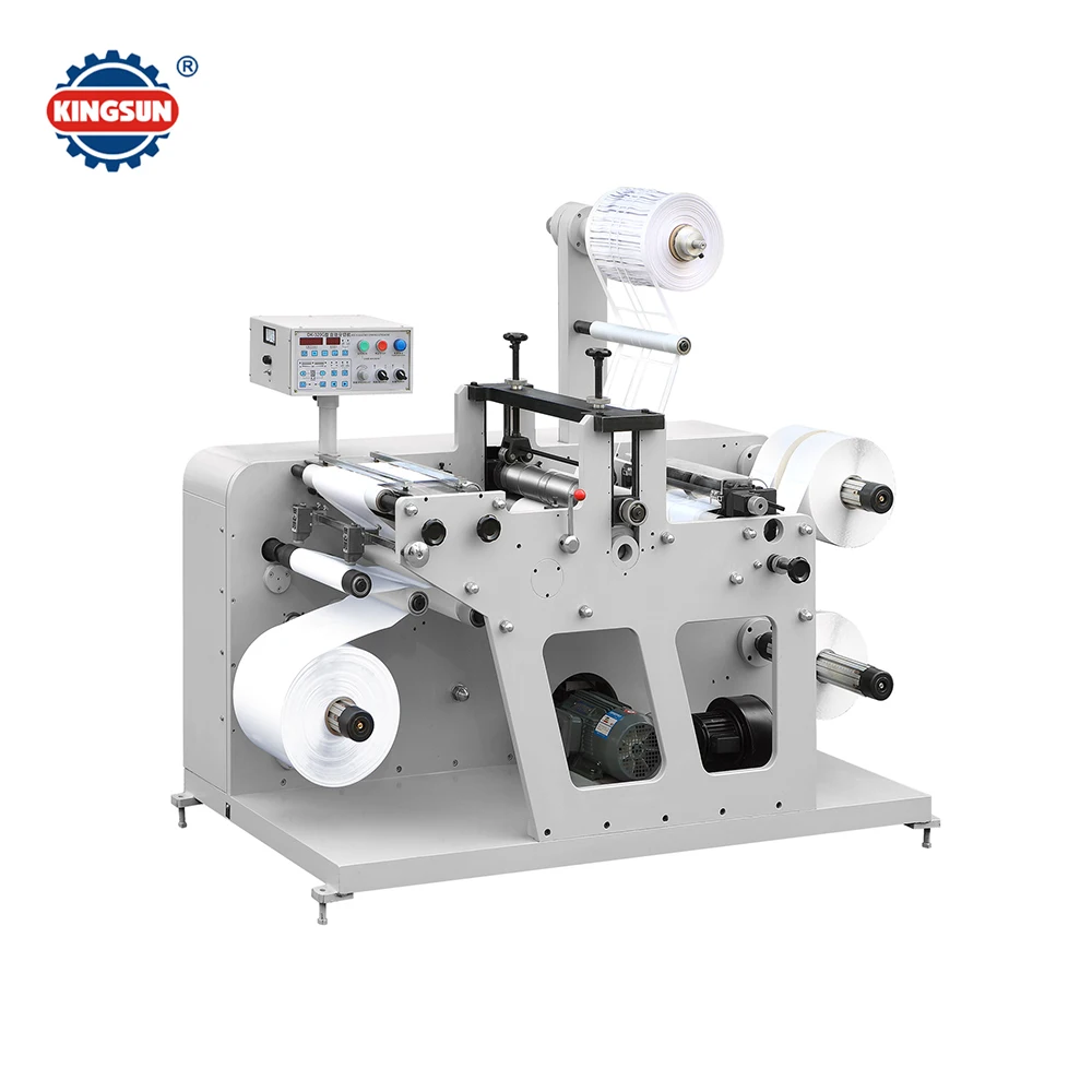 DK-320G машина резка этикетки для бумаги и перемотки