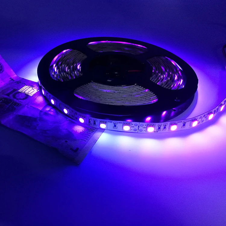 Chinese Manufacturer 12V 24v  Led Strip Lights 60 LEDs/M rgb SMD 5050 Led Strip