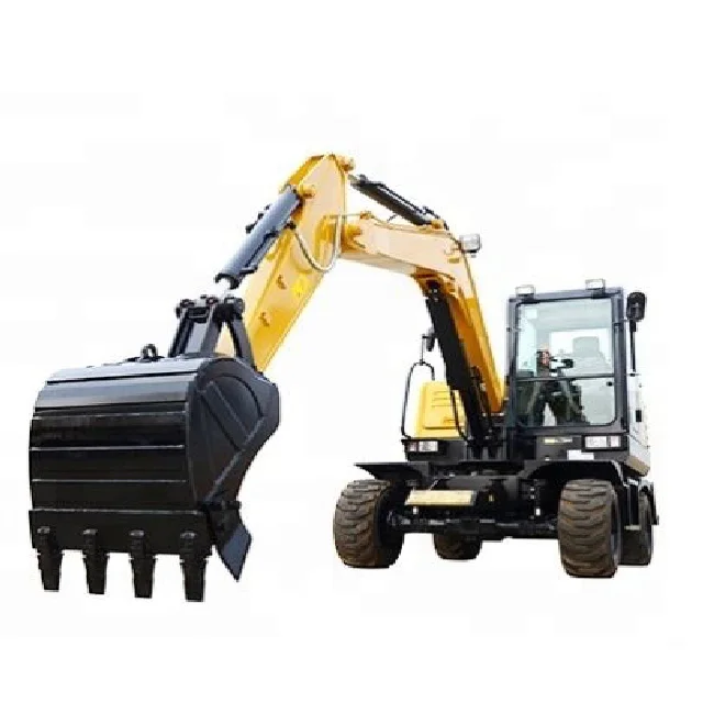 Китайский гидравлический экскаватор 6 тонн мини-колесный XE60WA