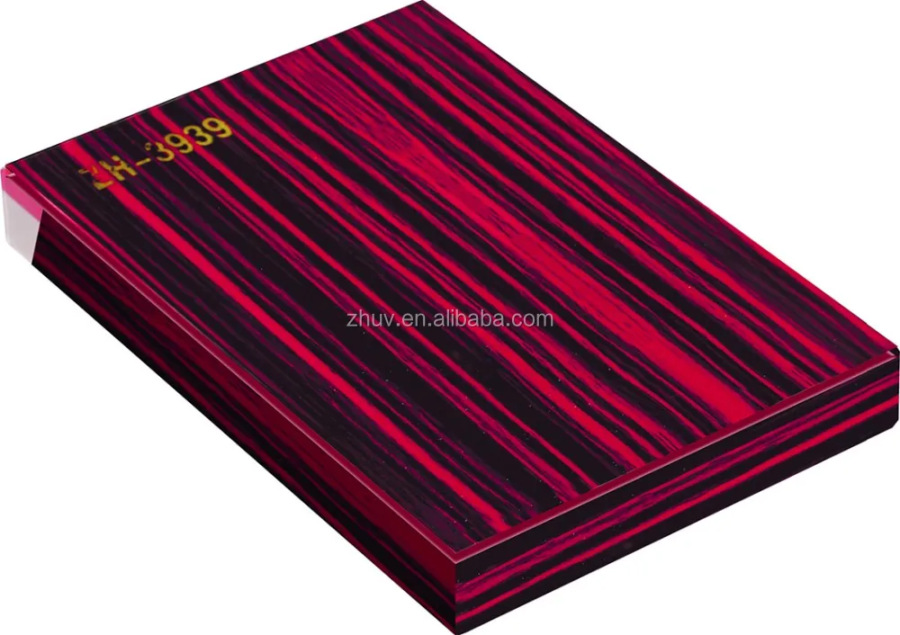 ZH-1709 новый дизайн, высокоглянцевый лист MDF UV от компании ZH