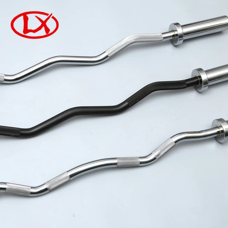 Регулярный EZ Curl Вес подъема штанги бар с конкурентоспособная