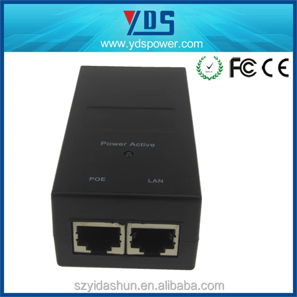 Alibaba сп Высокое качество шэньчжэнь производитель poe адаптер для 20 В 3.25A 24 Вт 36 Вт 40 Вт poe адаптер питания