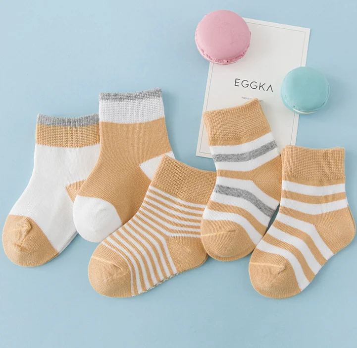 New children socks popular style cute fall and winter style baby socks breathable pure cotton baby socks
