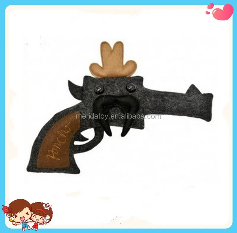 wholesale custom plush gun toy gameplay toys