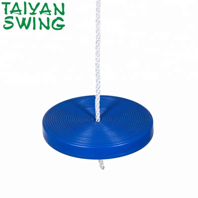 
Children Outdoor Monkey Disc Swing Seat with Knotted Rope 