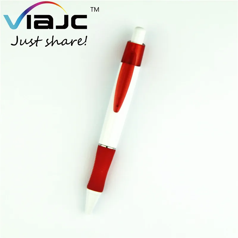 Jumbo plastic ballpoint pen with soft grip suitable for person with Arthritis