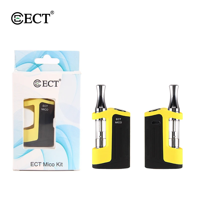 USA popular electronic cigarette vape ECT Mico 500mah e cigarette made in Shenzhen factory
