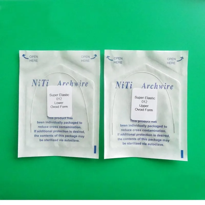 
Dental Orthodontic Thermal/Thermally Activated Heat NiTi Round and Rectangular Arch Wire 