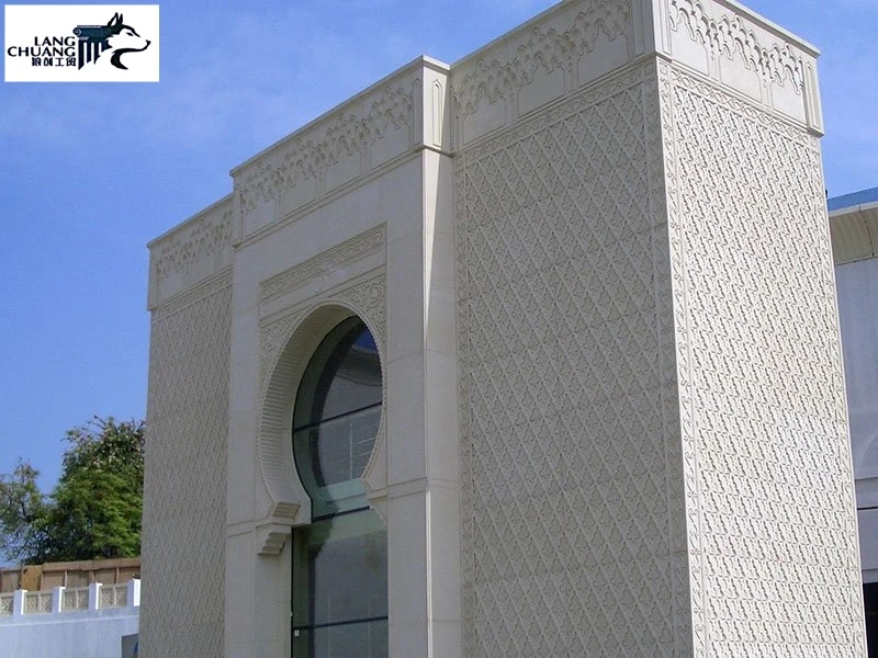 glass fiber reinforced concrete gfrc grc panel for exterior wall facade