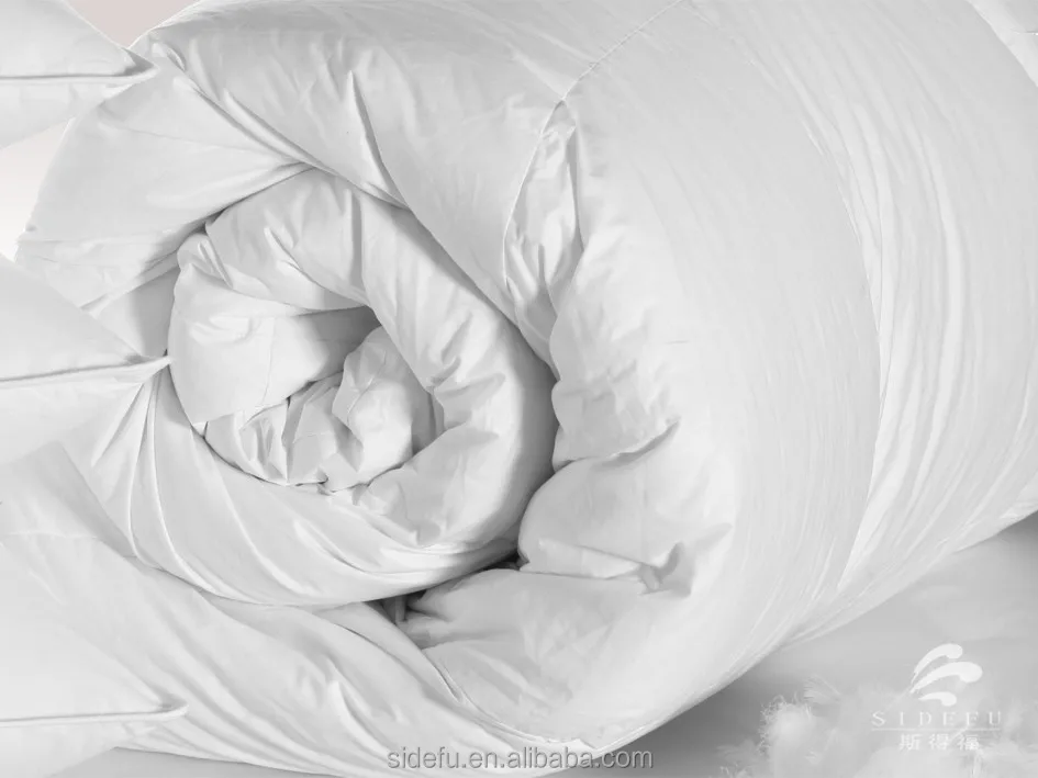 Hotel Textile Luxury Wholesale White Edredones Hotel Duck Down Duvet