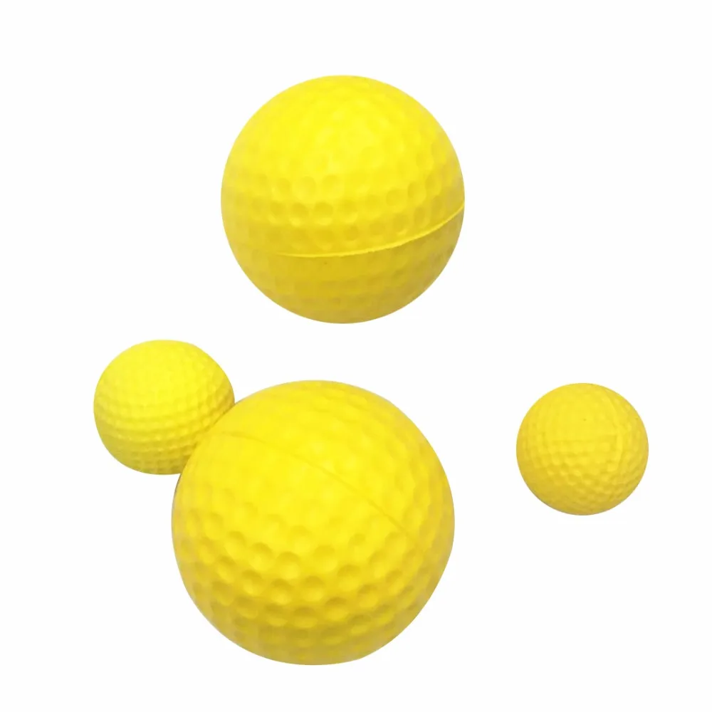 2021 Custom Logo golf ball round shape pu material  stress ball toys