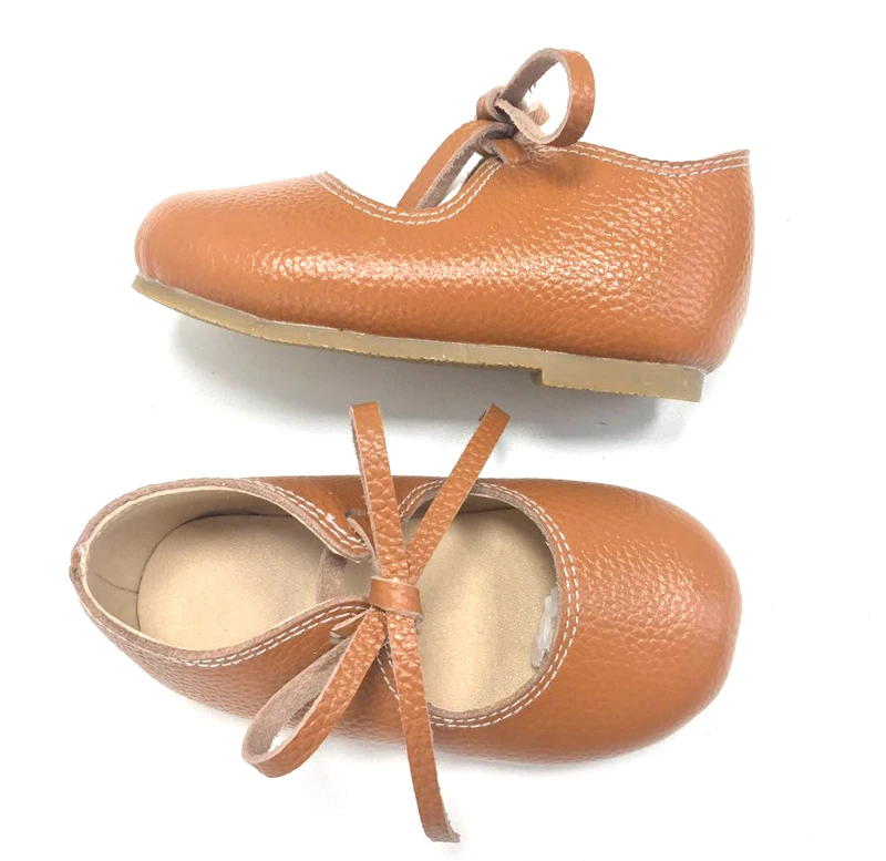 Лидер продаж, розовая гладкая кожаная детская обувь со шнуровкой, детская обувь, праздничная обувь для маленьких девочек