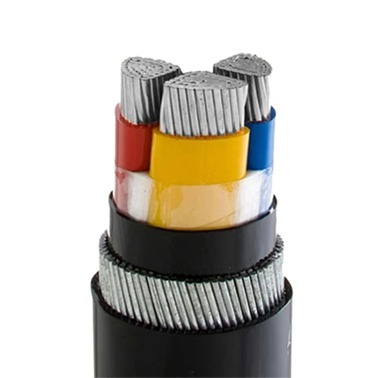
Fire resistance XLPE insulated copper wire SWA armoured 4x35mm2 5x95 underground electric cable power 