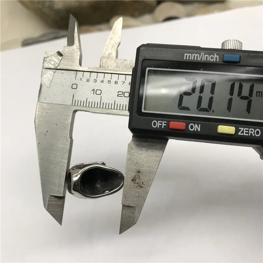 Бусины из нержавеющей стали с отверстием 6 мм для браслета