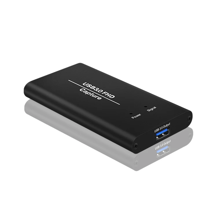 4K input to USB3.0 output 1080P60Hz video record HDMI video capture card for live streaming  game HDMI video capture card