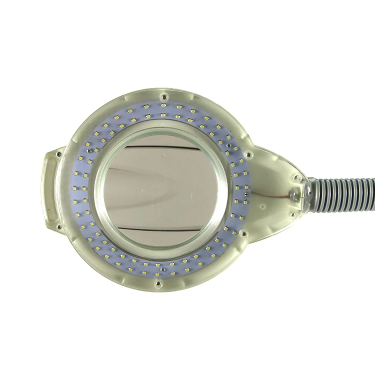 Floor stand led magnify beauty salon equipment tattoo magnifying lamp 8x 10x