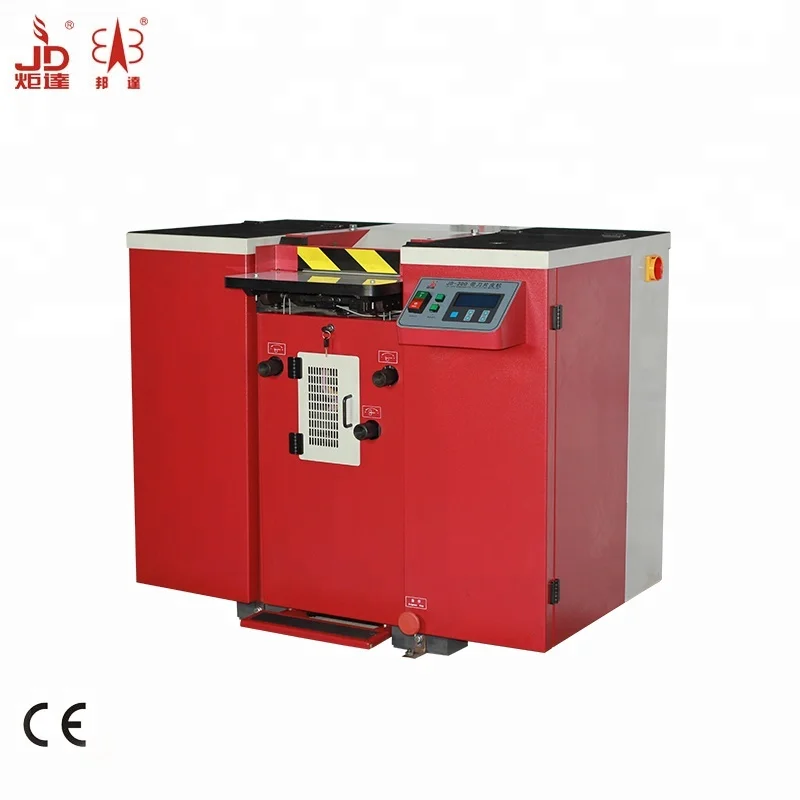 
HOT 300mm Width PLC Band Knife Leather PU PVC Splitting Machine JD-300 
