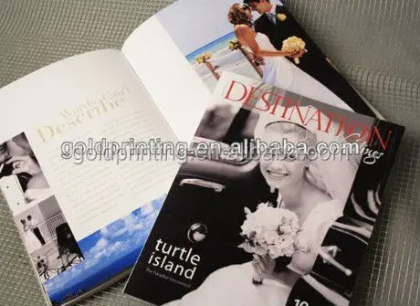 book publishing top factory cheap printing services Fashion Magazine Printing customized magazines
