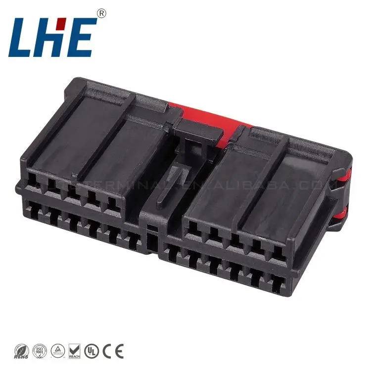 DJ7222-2-21 H11 l-образный металлическое основание Delphi pbt разъема автомобильной электрической