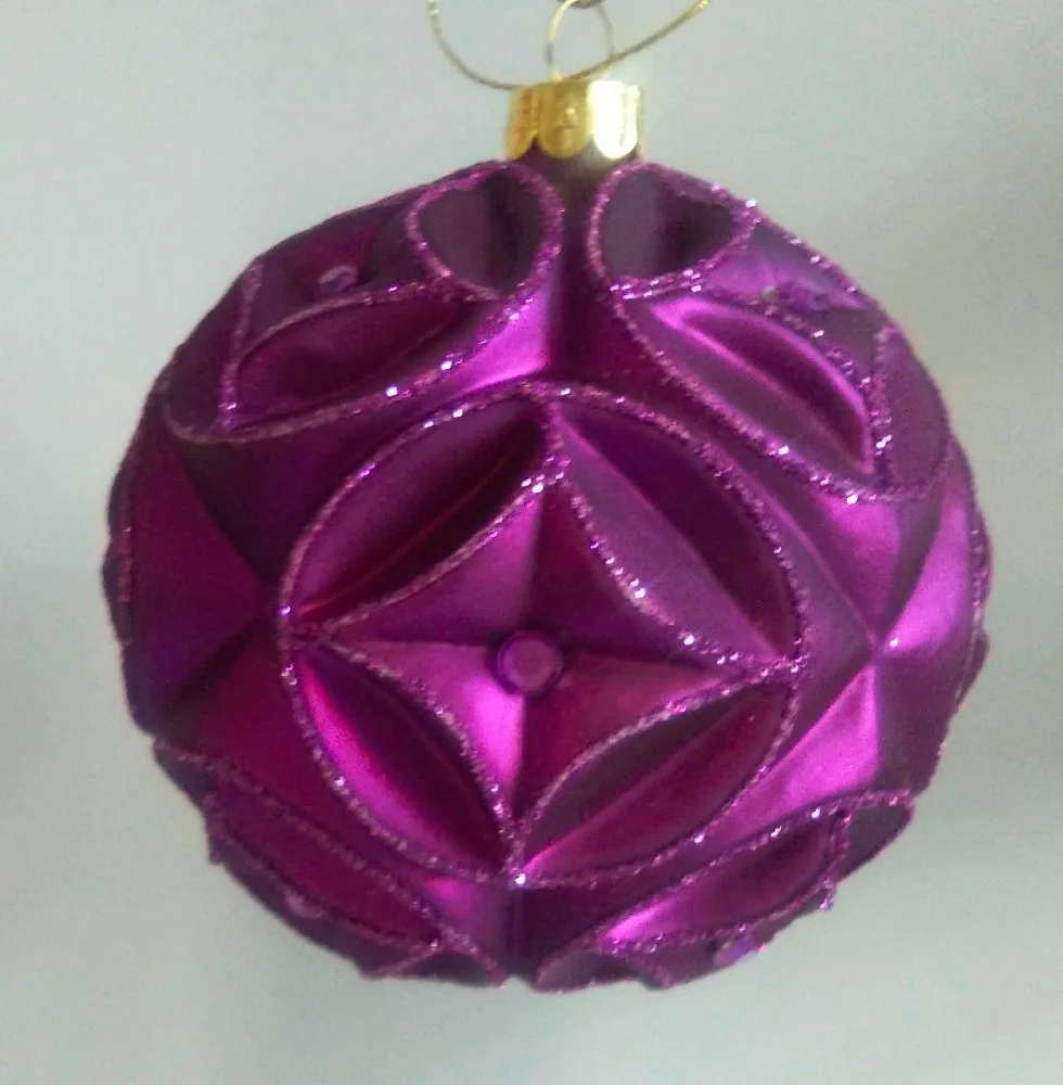 100mm wholesale decorative hand painting glass hollow ball