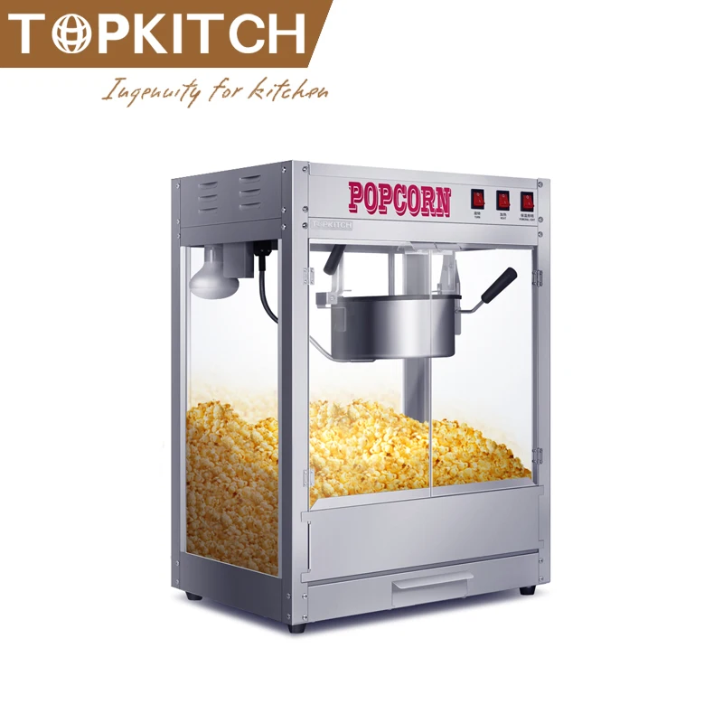 CE ETL Approved All Stainless Steel Commercial Popcorn Machine Popcorn Maker Price
