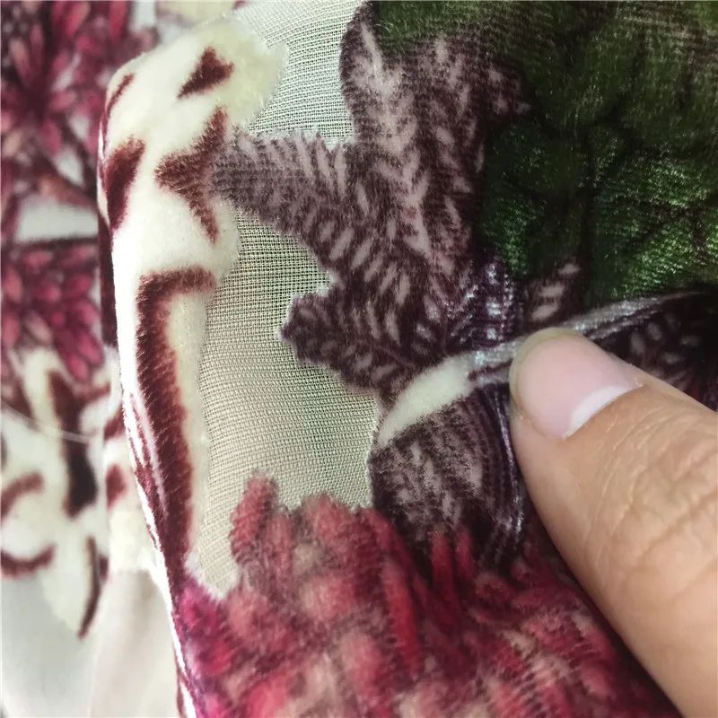  Rayon60 % Nylon40 смешанная бархатная