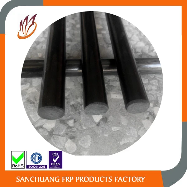 
Pultruded 16mm Solid Carbon Fiber Rod 