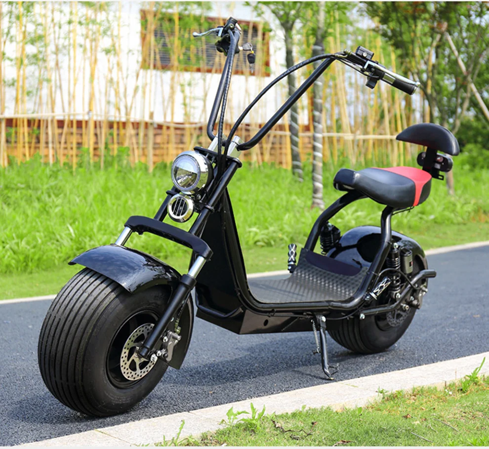  EEC COC 2 seat citycoco 2000w 1000W 3000w со съемной батареей под сиденьем