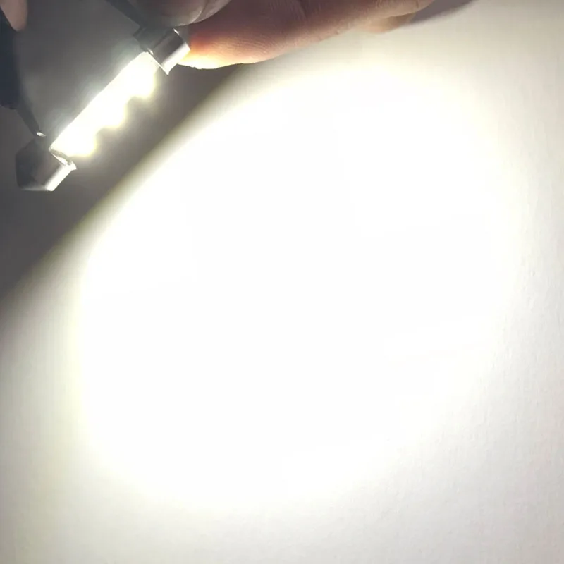 Festoon 31mm 36mm 39mm 41mm LED Bulb C5W Canbus Error Free Non polar 3030 6 SMD 0.15A Auto Interior Doom Lamp Car Styling