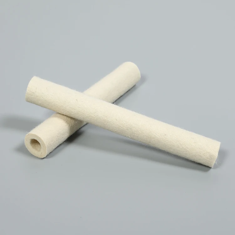 
Factory wholesale 100% pure wool felt tube 
