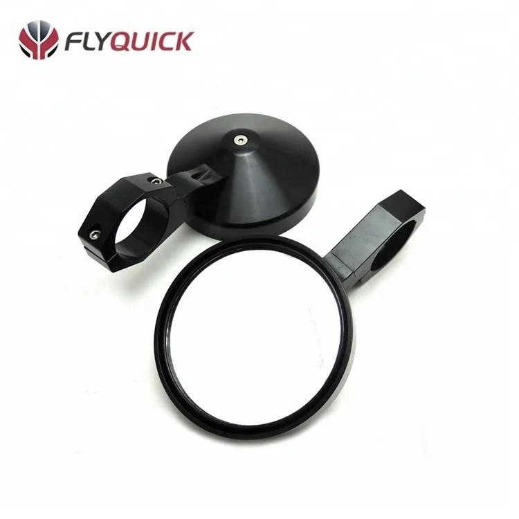 Алюминиевые круглые боковые зеркала заднего вида с ЧПУ для Polaris Ranger RZR Can-Am Maverick 1,75 дюйма 2 дюйма