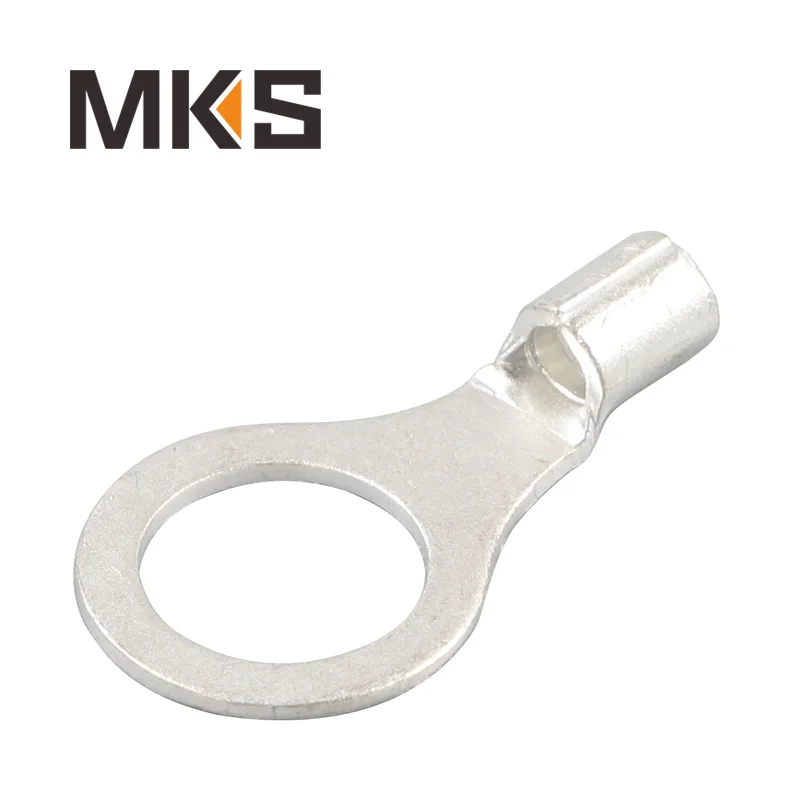 Yueqing factory high quality Eyelet Naked Lug,Ring Type Crimp Ground Cable Terminal