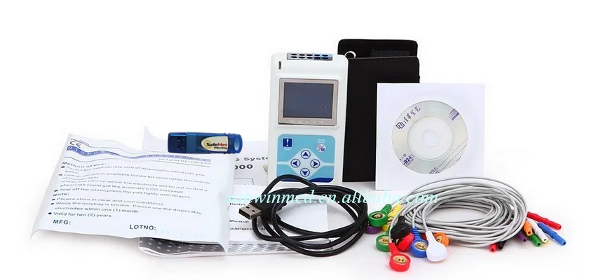 CE Approved Hot-selling Holter ECG Machine with 12 channels