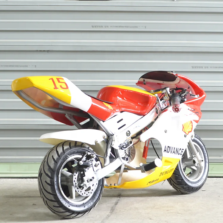 Low price 2-Stroke 50cc Mini Pocket Bikes motorcycle for sale